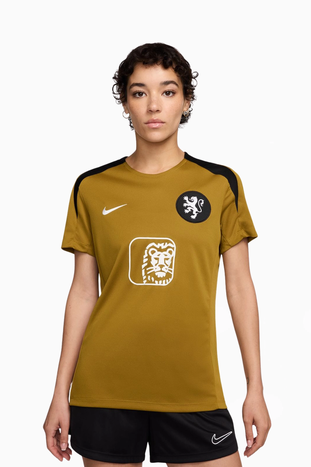 Koszulka Reprezentacji Holandii Nike 2025 Strike Damska - Złoty
