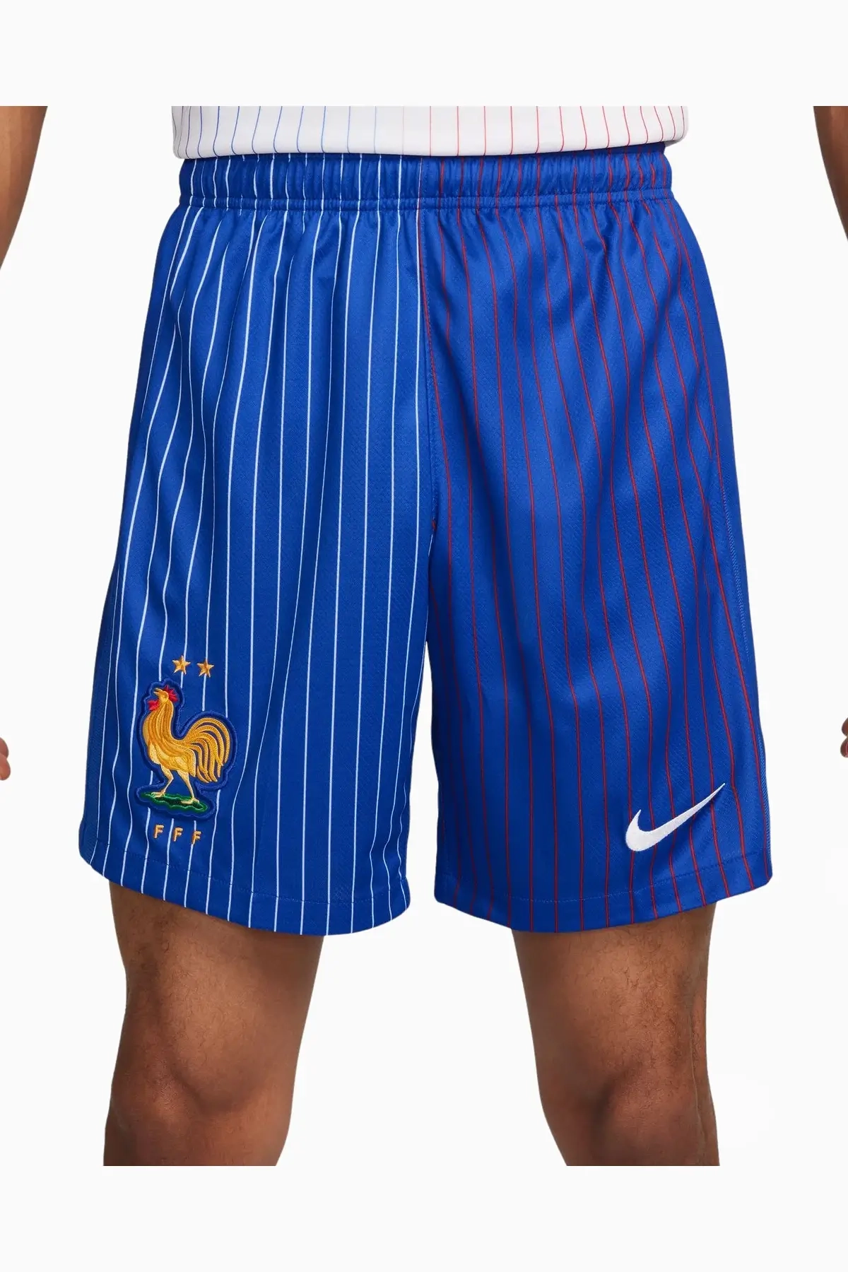 Spodenki Reprezentacji Francji Nike 2024 Wyjazdowe Stadium - Niebieski