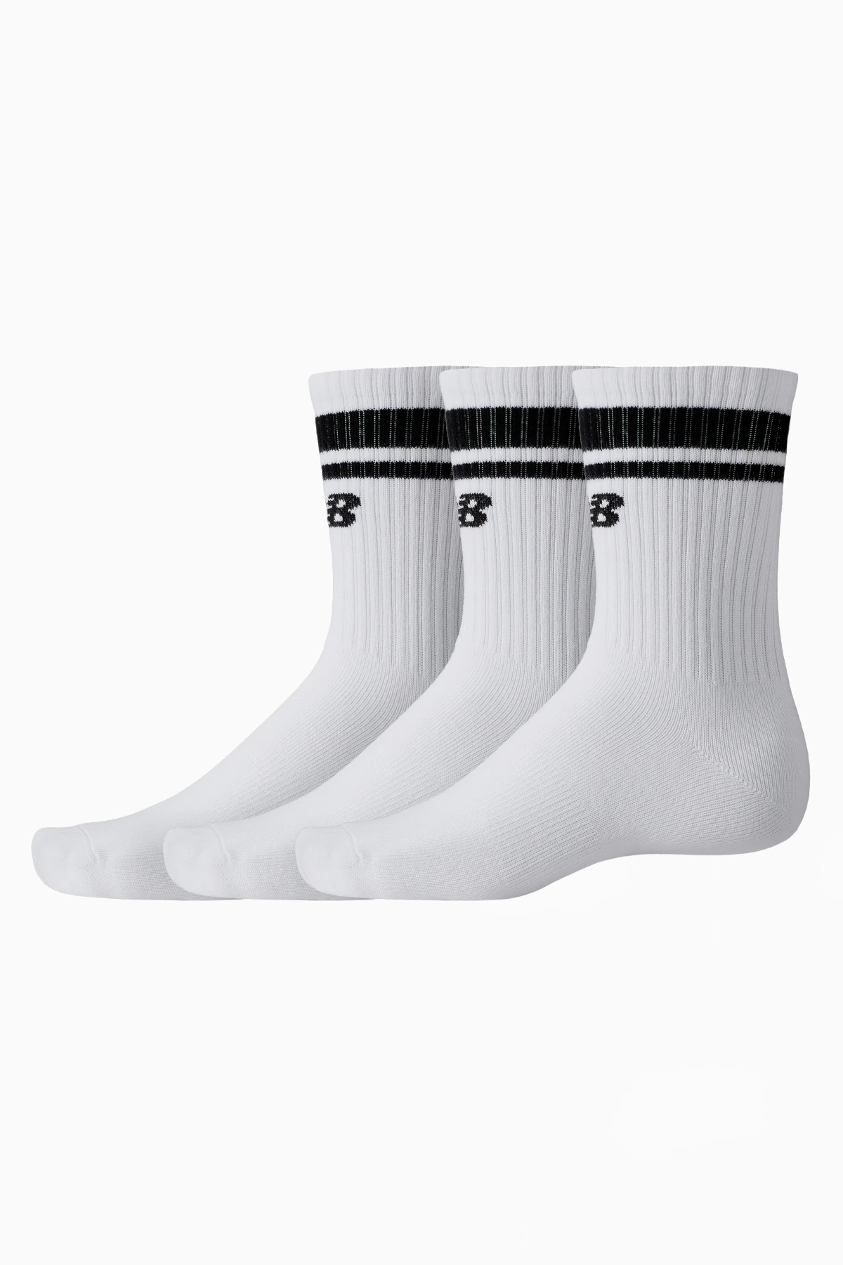 Skarpety New Balance Essentials Line 3 Pairs - Biały