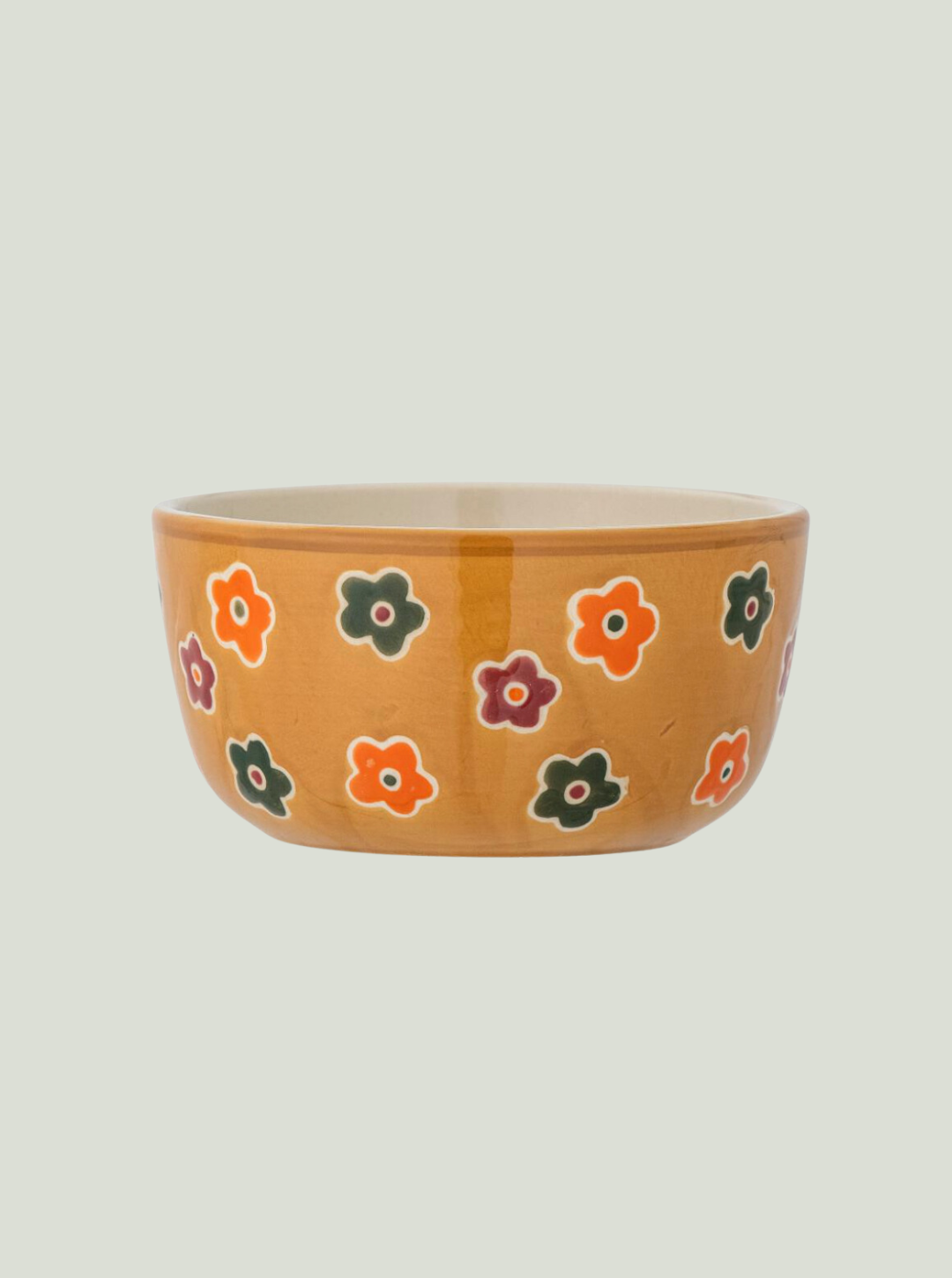 Miska Addy Bowl, brązowa, kamionka Bloomingville MINI