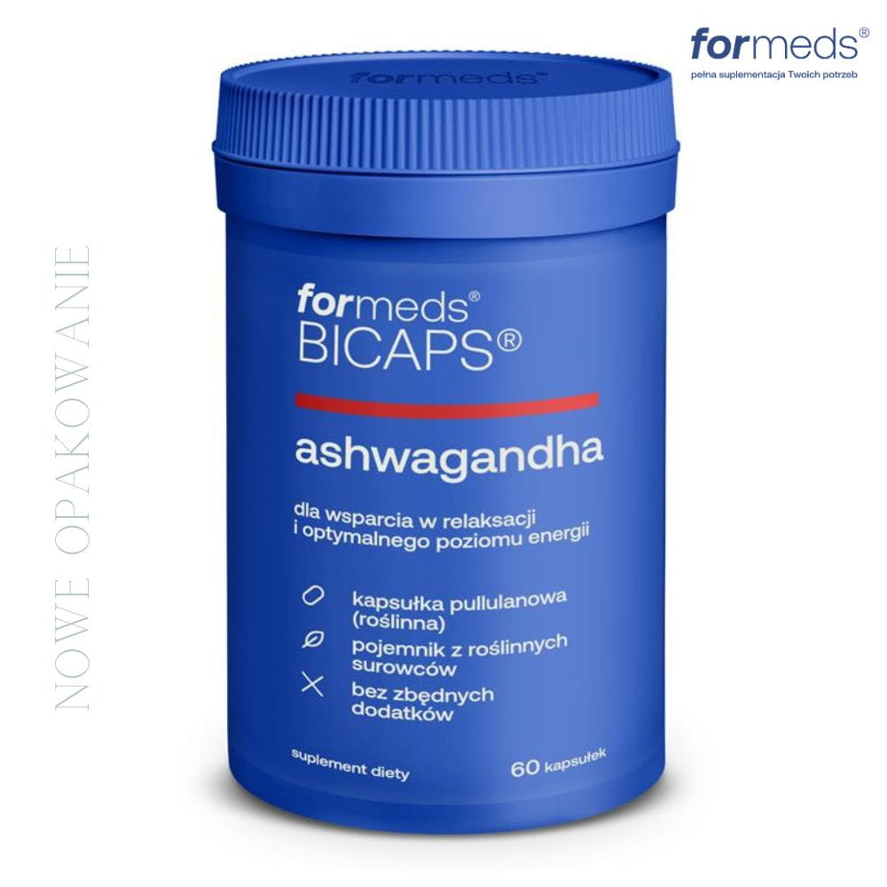 BICAPS ASHWAGANDHA 60kaps. Formeds