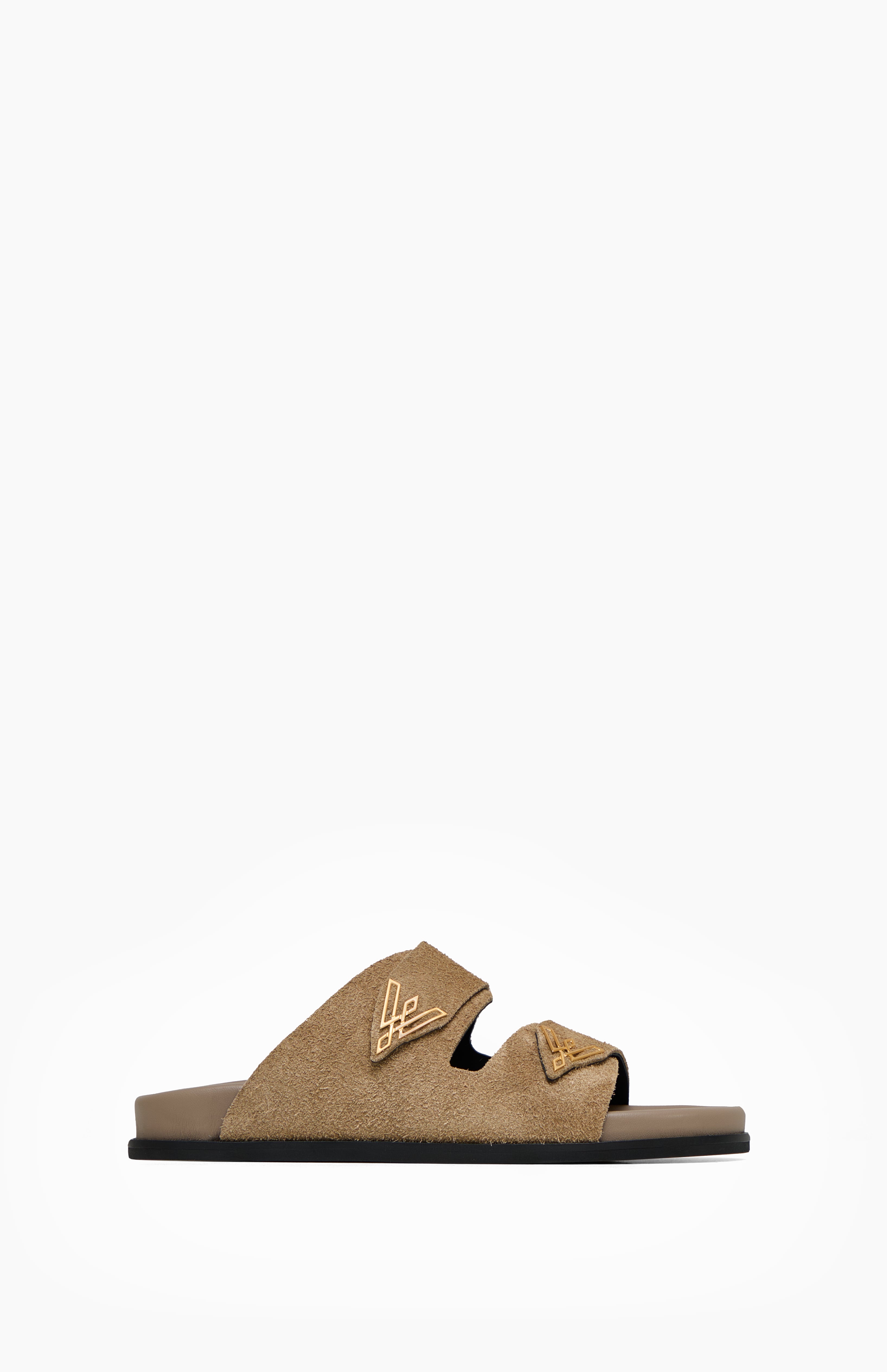 Klapki damskie SANDY TAUPE MOUSSE 39 - Vanda Novak