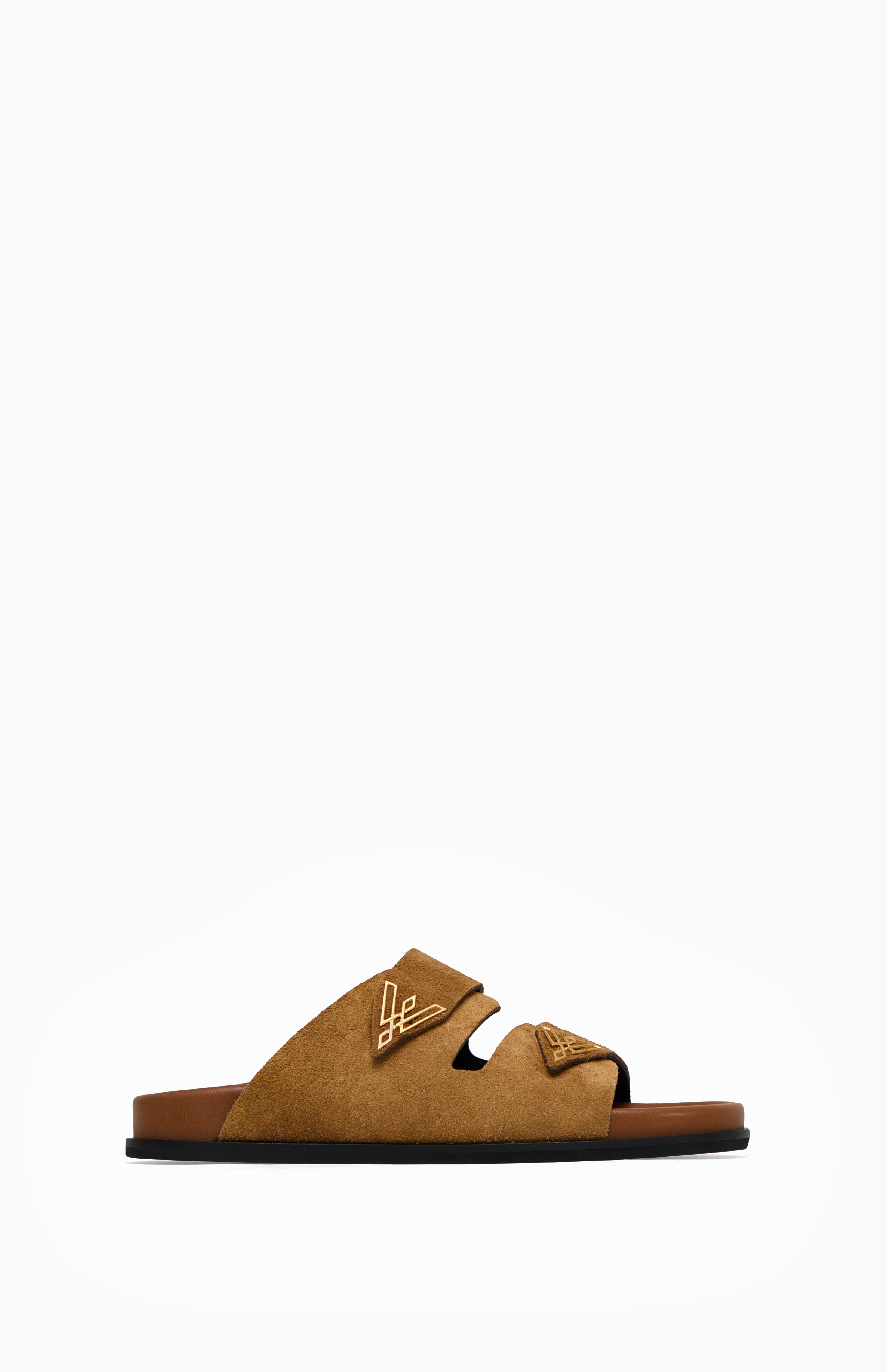 Klapki damskie SANDY CAMEL MOUSSE 35 - Vanda Novak