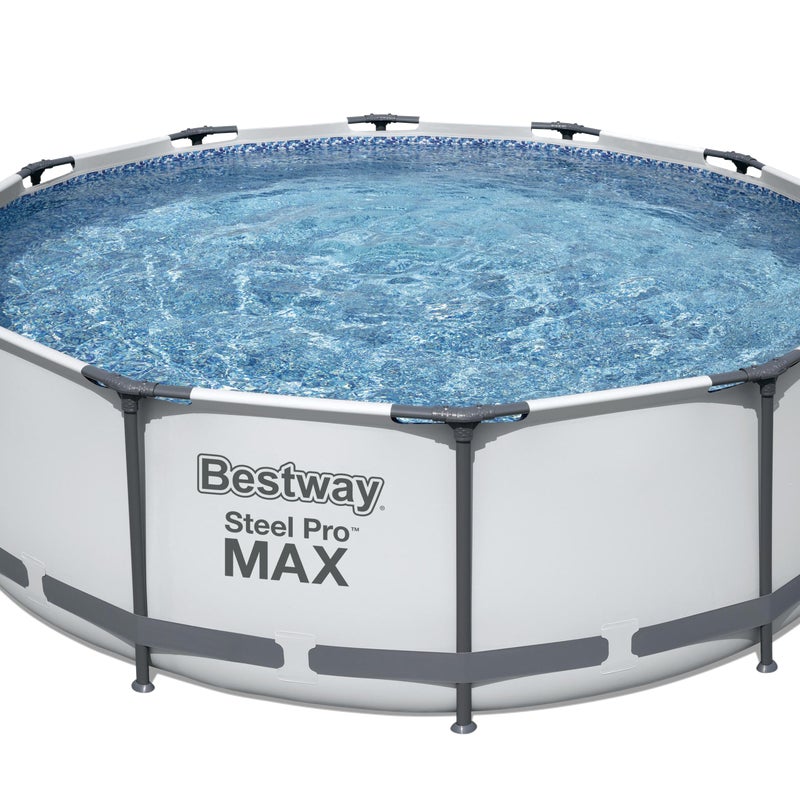 Basen stelażowy Bestway 366x100 cm Steel Pro Max 56418