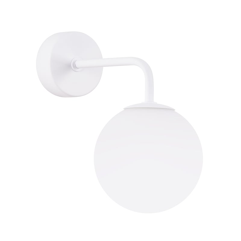 Kinkiet ASTRAL 1 biały, minimalistyczny - 10x22x21cm Sollux