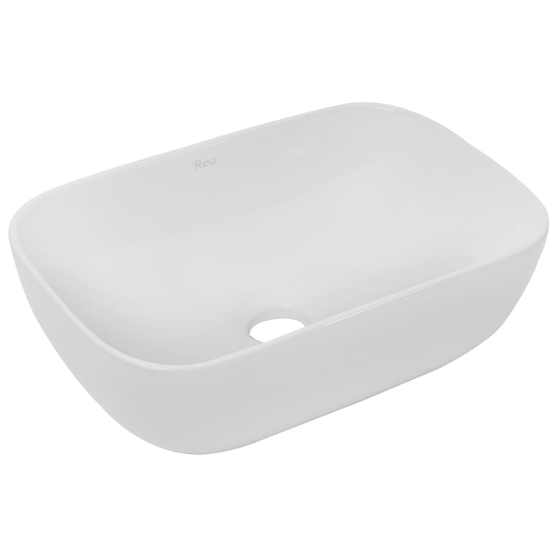 Umywalka ceramiczna nablatowa Belinda Mini 37 X 25.5 Rea