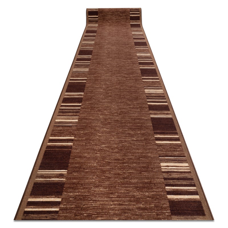 CHODNIK podgumowany ADAGIO brąz szerokość 57cm 57x720 cm