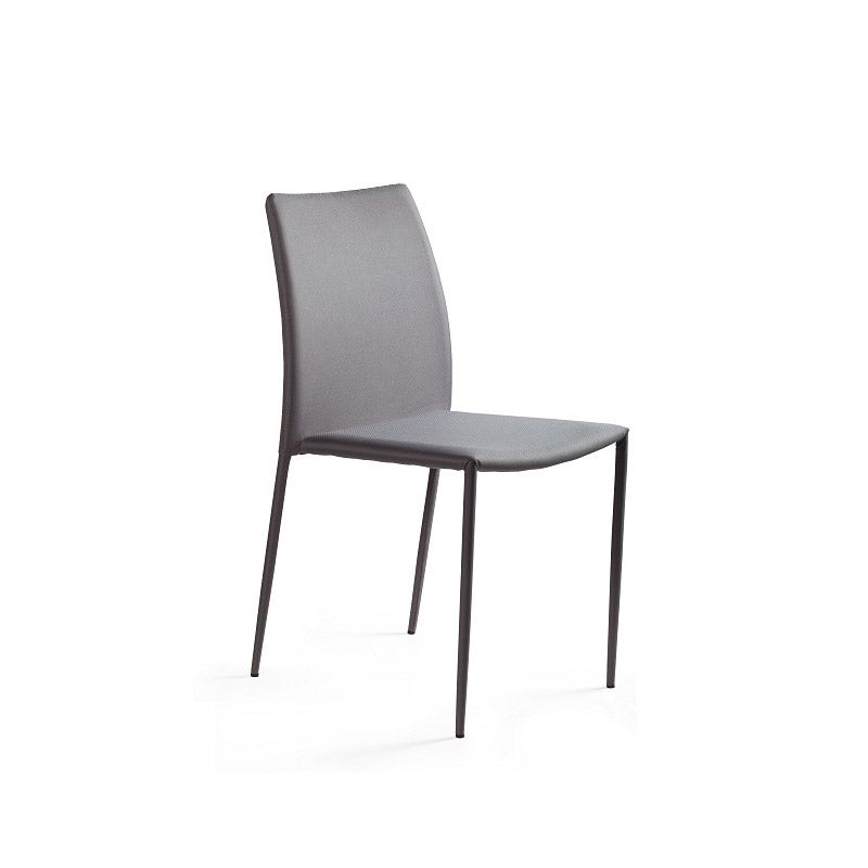 Krzesło DESIGN szare tkanina