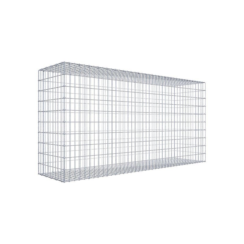 Gabion 200 cm x 100 cm x 50 cm (dł. x wys. x gł.), rozmiar oczka 5 cm x 10 cm, pierścień C