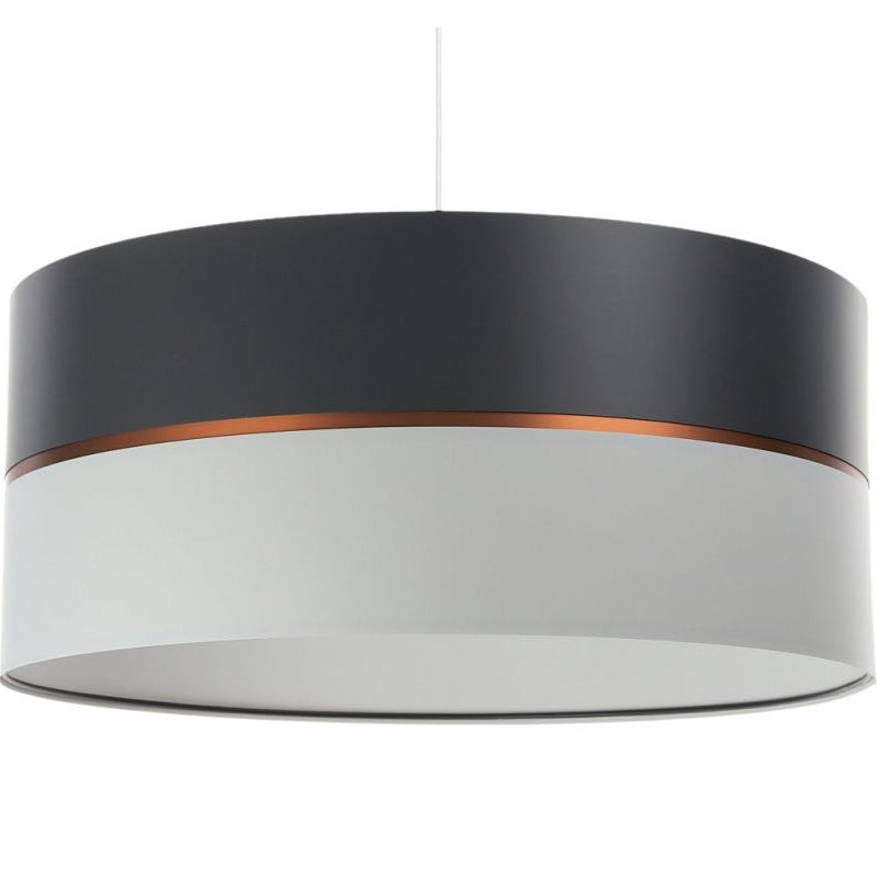 Lampa wisząca SIMPLY GLAMOUR 40 jasnoszara/ciemnoszara