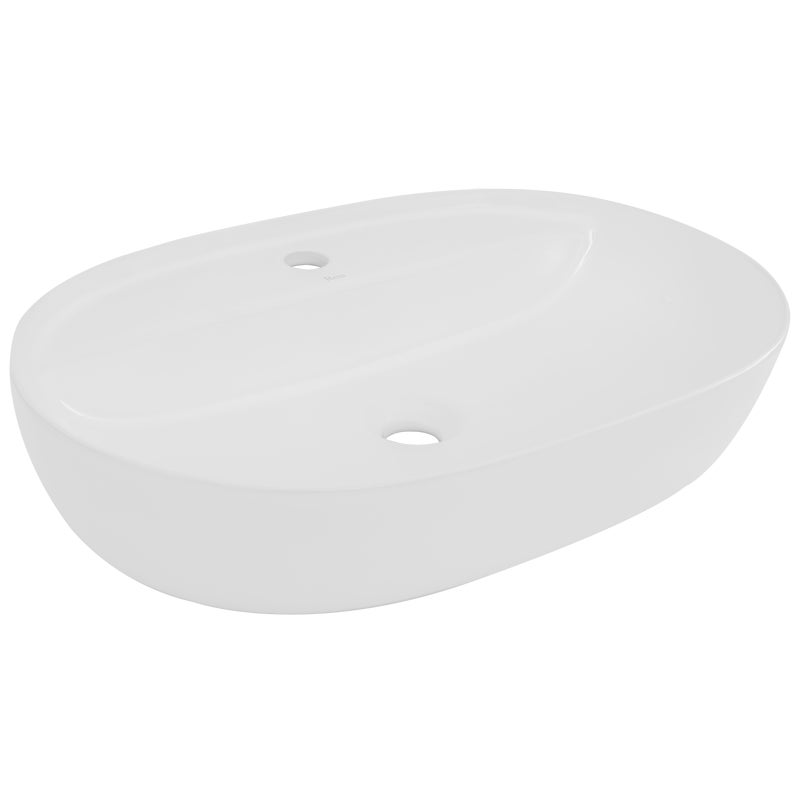 Umywalka ceramiczna nablatowa Aura 60.5 x 40.5 Rea