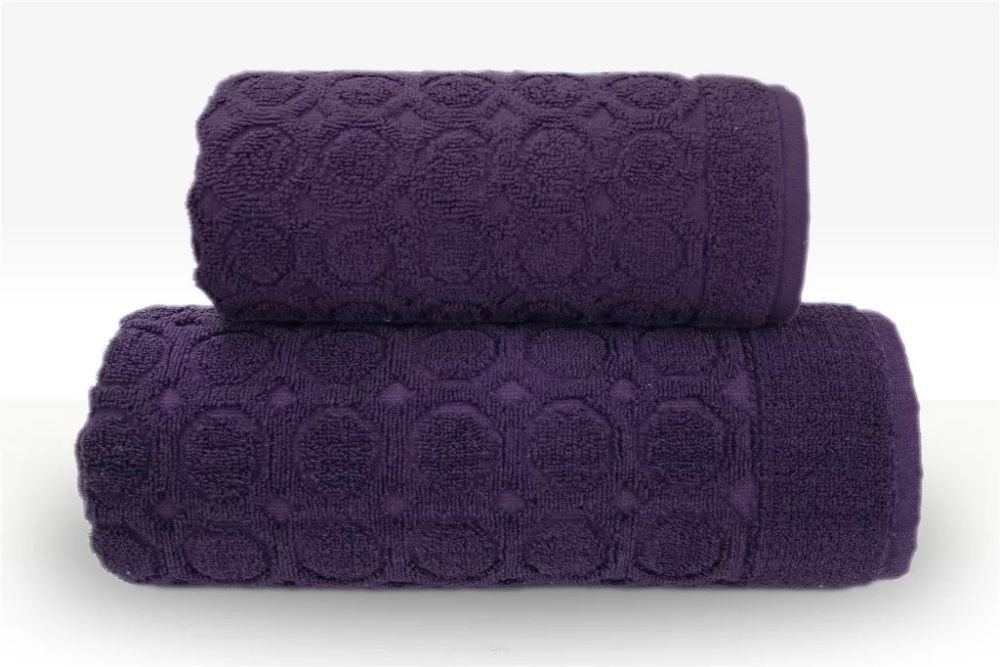 Ręcznik PEPE 70x140 śliwkowy 450g/m2 Premium