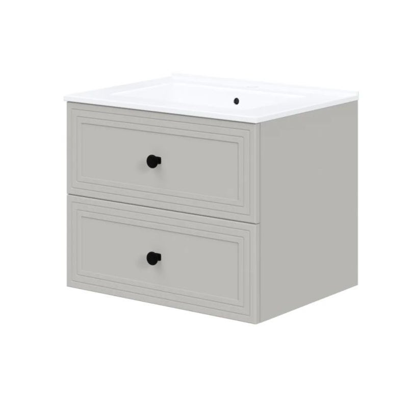 Szafka pod umywalkę TORETO 2S 60cm kaszmirowy mat