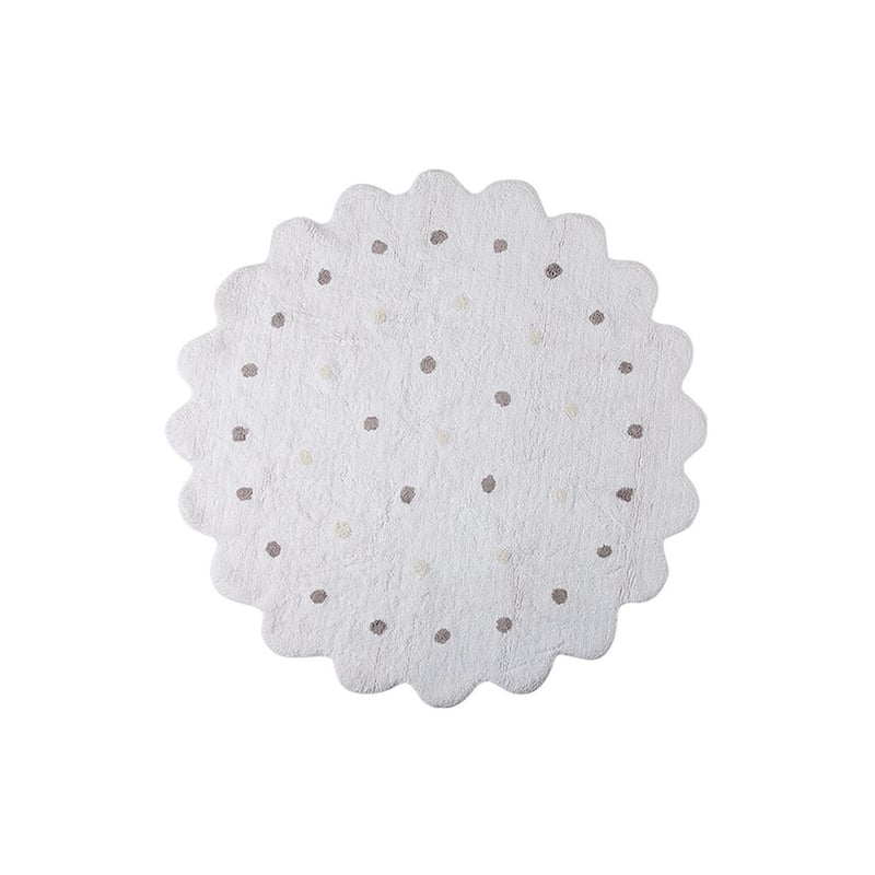 Dywan dziecięcy GALLETITA BLANCO 140x140 biały