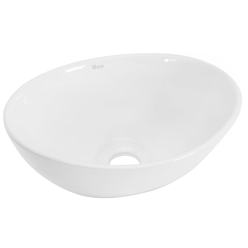 Umywalka ceramiczna nablatowa Sofia 36.5 Rea