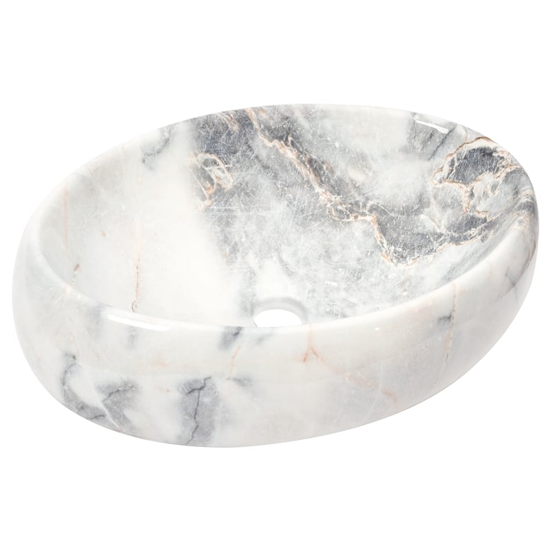 Umywalka ceramiczna nablatowa Linda 48.5 x 34 Rea