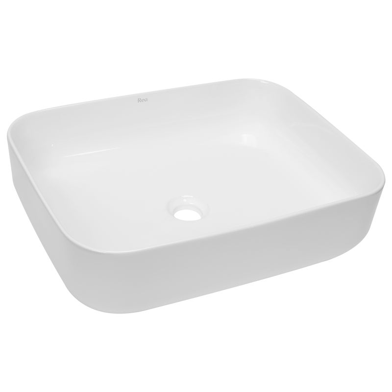 Umywalka ceramiczna nablatowa Demi 51 x 39 Rea