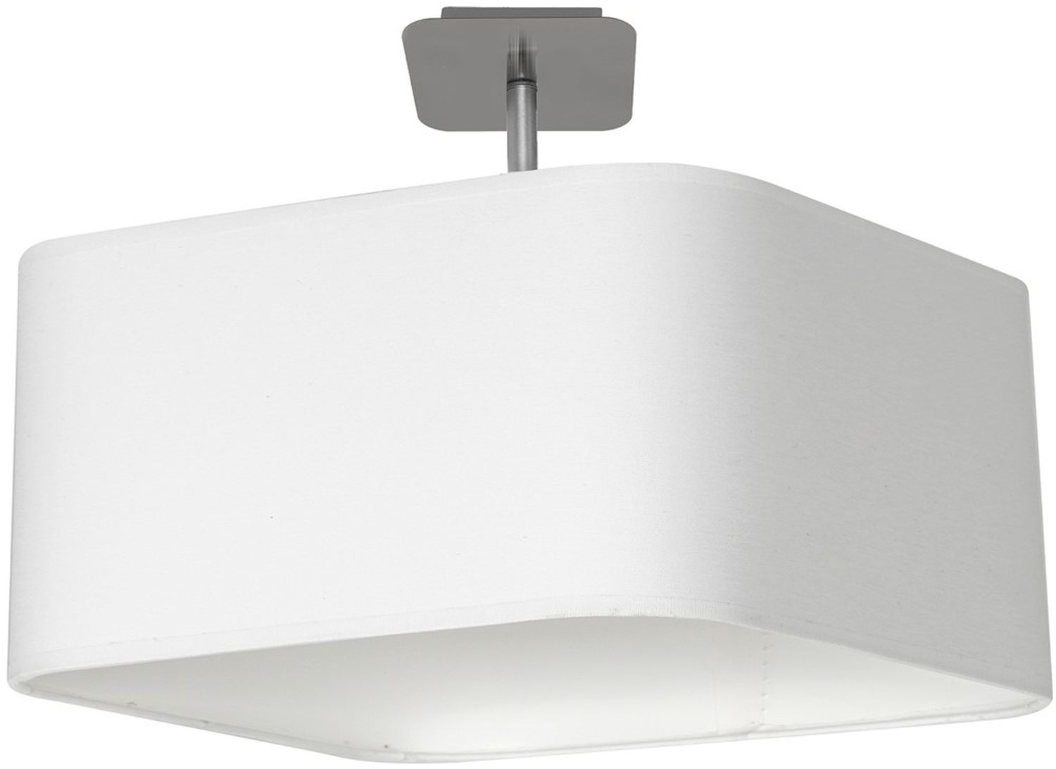 Milagro Napoli lampa podsufitowa 3x60W biały/chrom ML6361