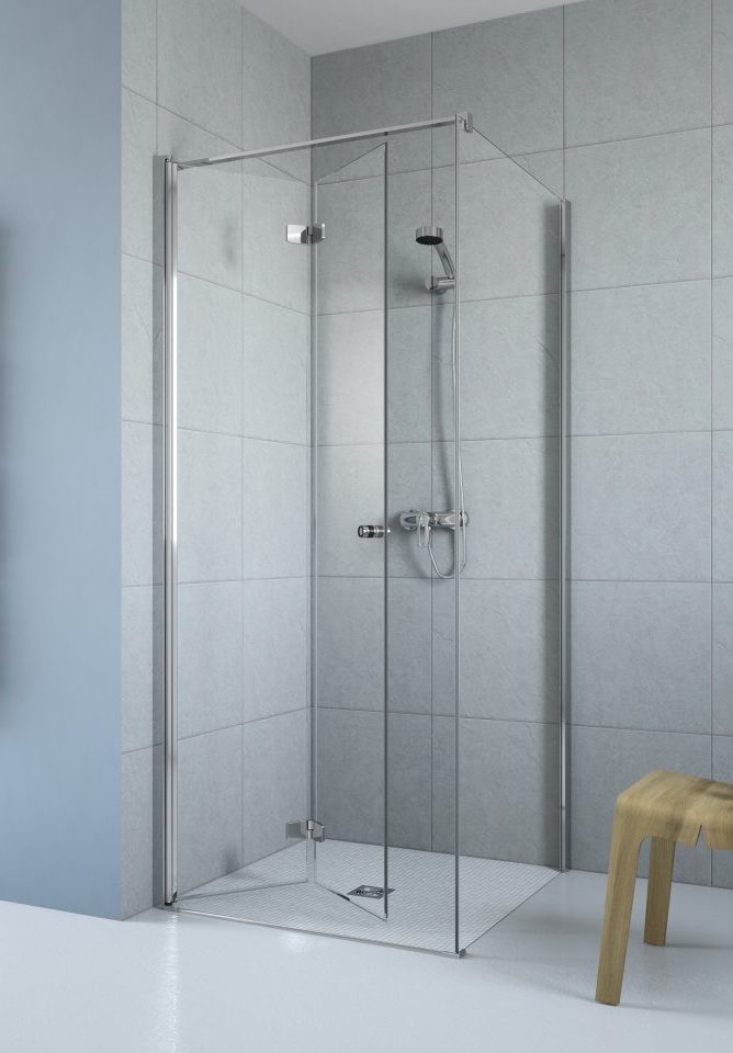Radaway Fuenta New S1 ścianka prysznicowa 110 cm boczna chrom połysk/szkło przezroczyste 384053-01-01 - Wysyłka w 24h