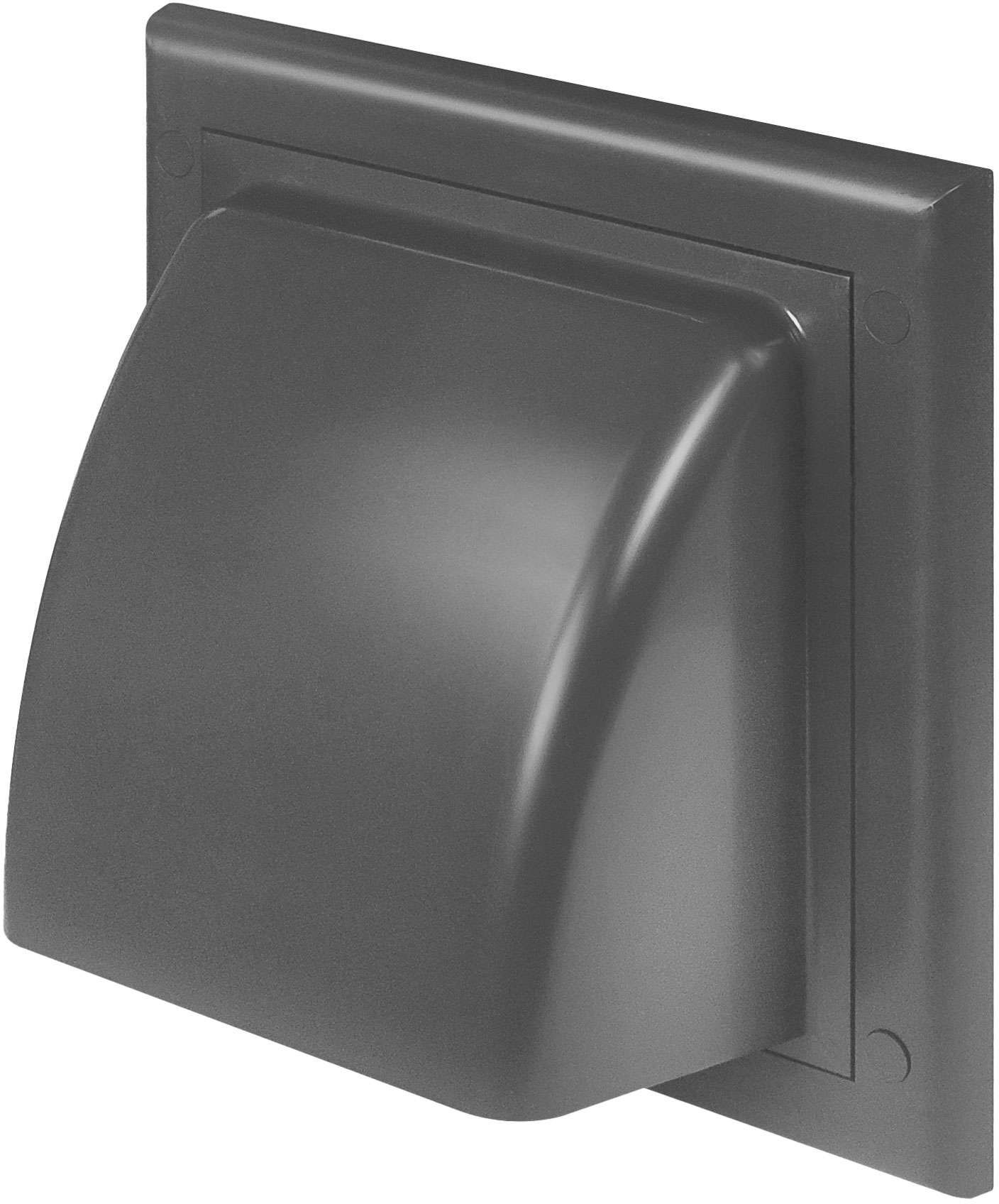 Awenta osłona wywiewna 190x190 mm szara KO125-30GR