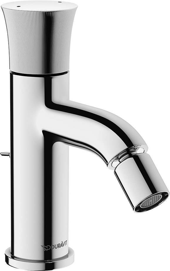 Duravit White Tulip bateria bidetowa stojąca chrom WT2400001010