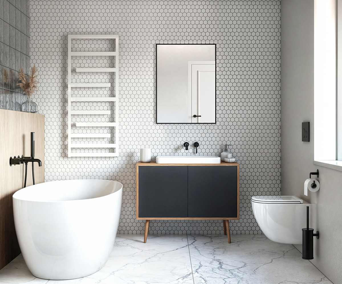 Oltens Kagera umywalka 60x42 cm nablatowa biała z powłoką SmartClean biała 40803000 - Wysyłka w 24h
