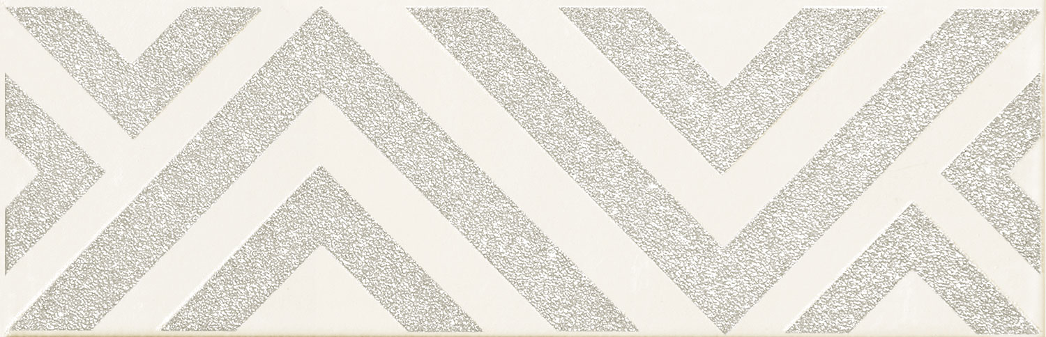 Domino Burano bar white C dekor ścienny 23,7x7,8 cm