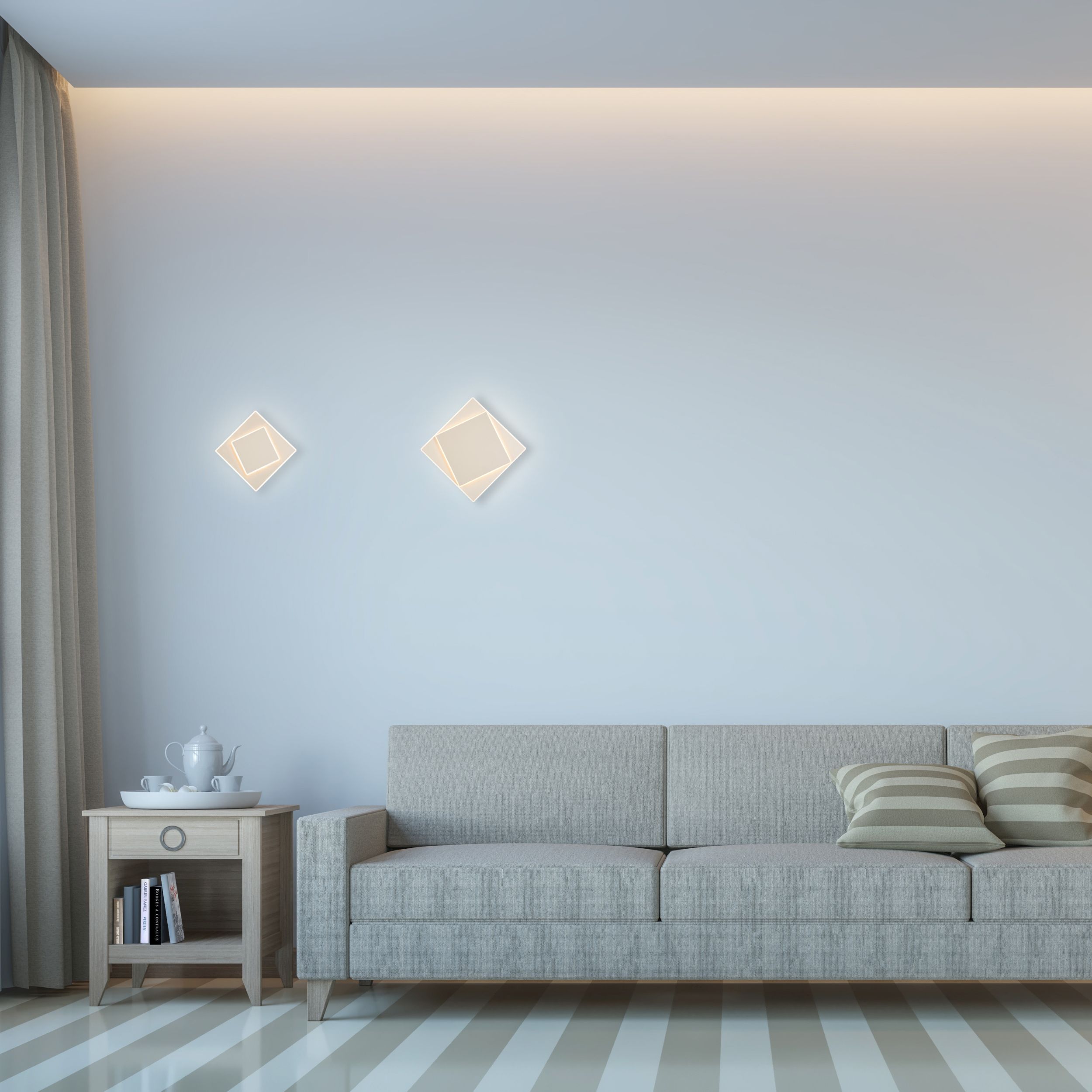 Mantra Dakla kinkiet 18W LED biały 6426