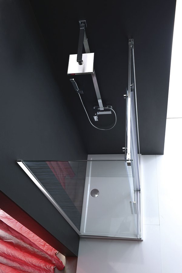 Polysan Altis Line ścianka prysznicowa 100 cm chrom połysk/szkło przezroczyste AL6115C