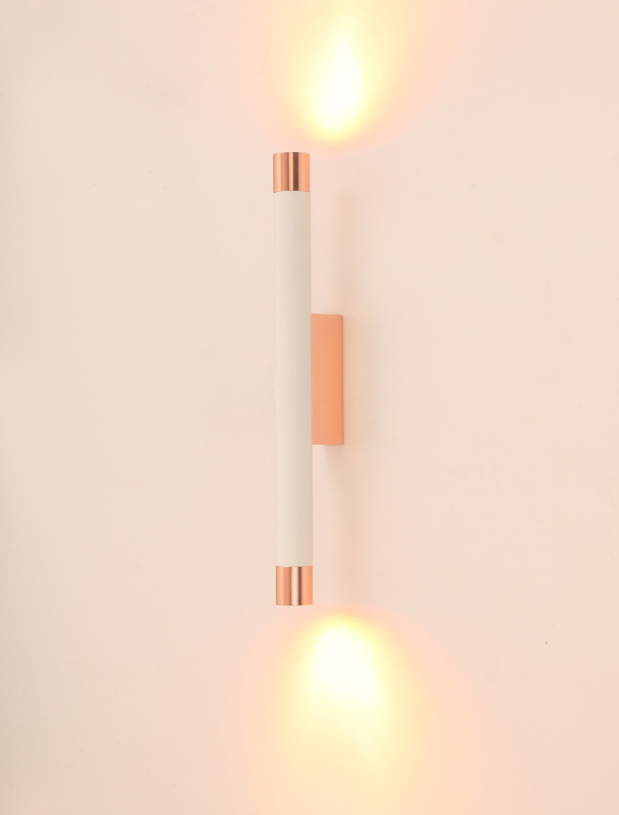 Orlicki Design Q Parette kinkiet 2x3,5W LED biały/złoty różowy OR84566