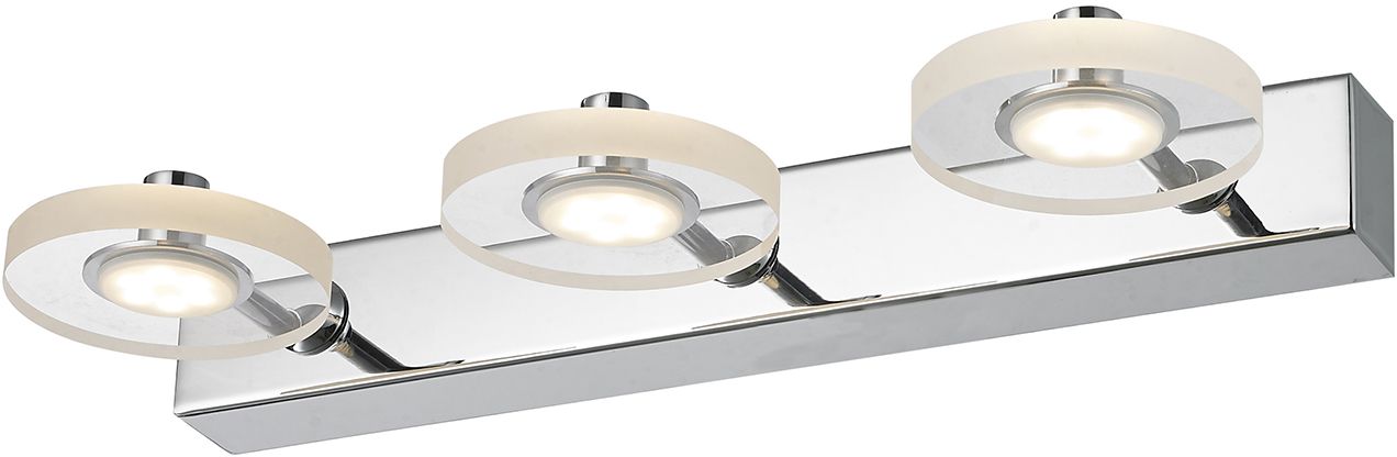 Italux Harmony kinkiet 3x3 W chrom MB1225/3