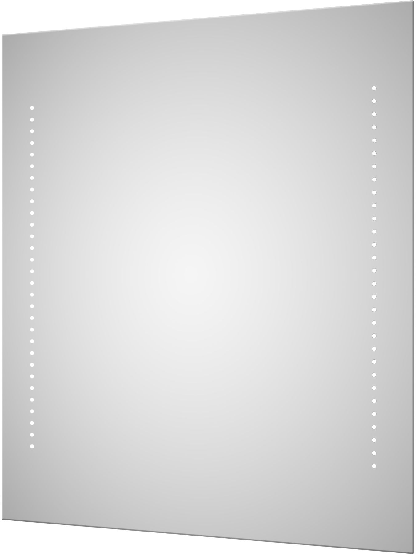 Dubiel Vitrum Star lustro prostokątne 60x50 cm z oświetleniem