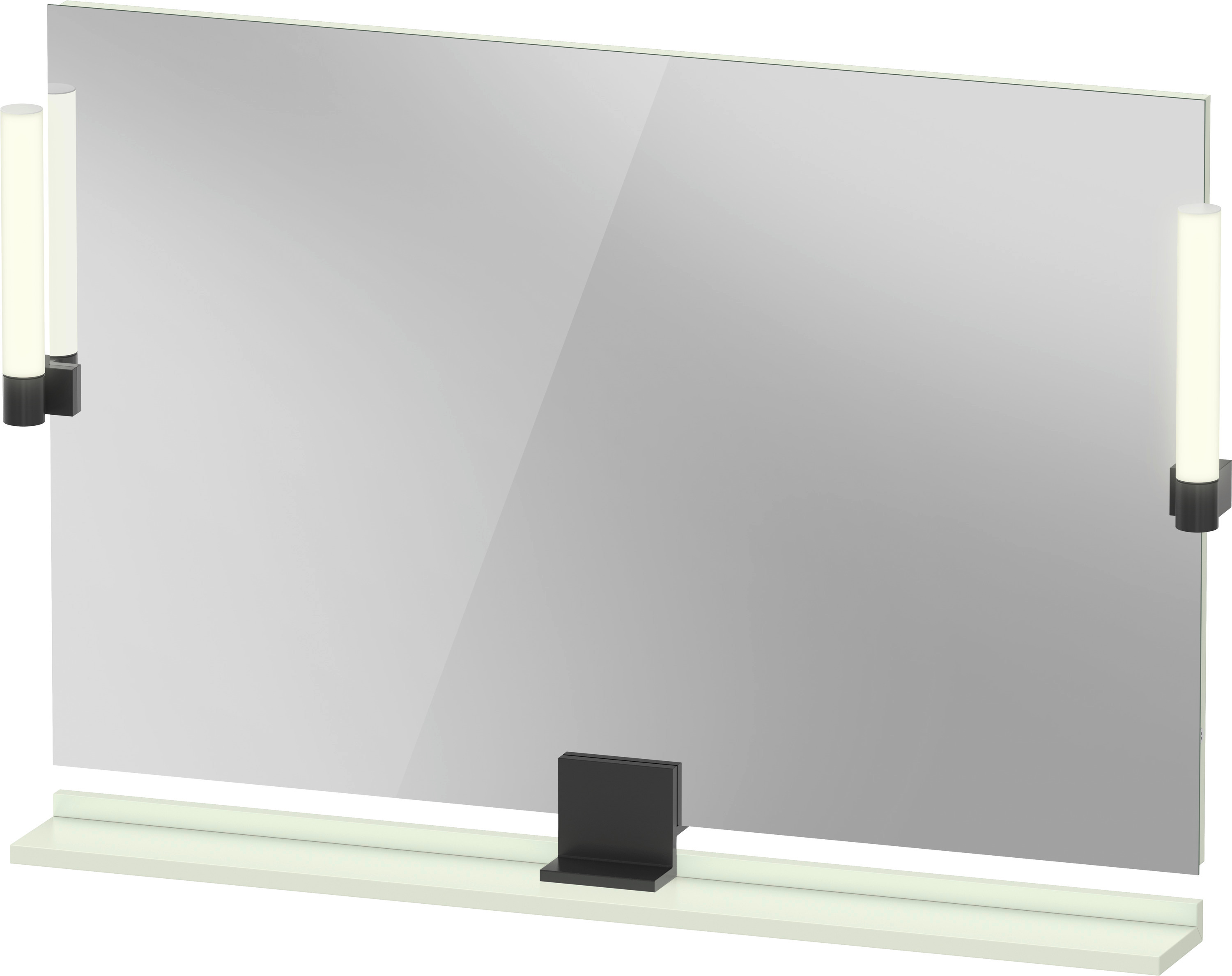 Duravit Sivida lustro 105x65 cm prostokątne z oświetleniem czarny-zielony SV74230BDHH0000