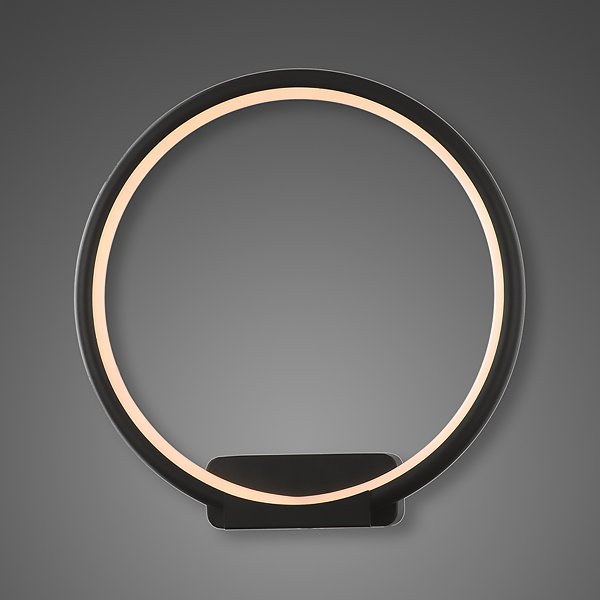 Altavola Design Ledowe Okręgi kinkiet 1x15W czarny LA073/W_in_3k_black
