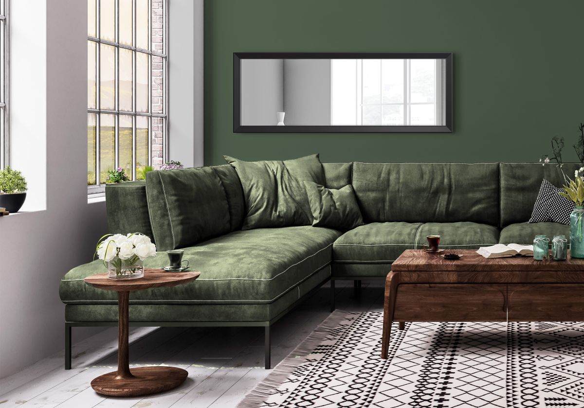 Styler Paris lustro 47x147 cm prostokątne czarny LU-12298 - Wysyłka w 24h