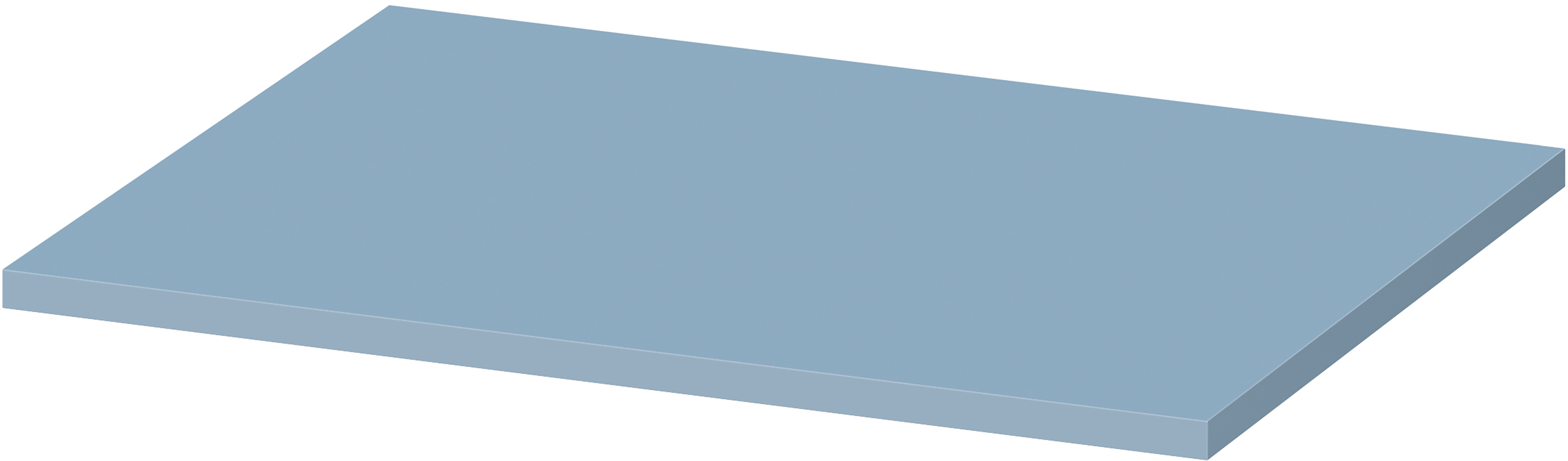Cersanit Larga blat 60x45 cm niebieski S932-030 - Wysyłka w 24h