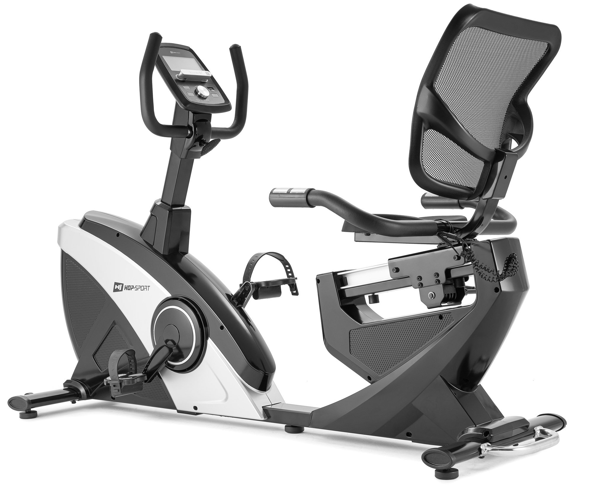 Rower leżący elektryczno-magnetyczny HS-070L Helix srebrny