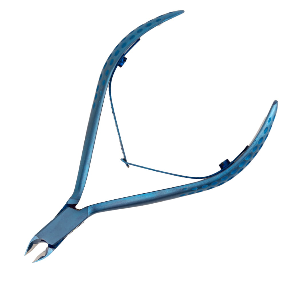 Cążki do skórek Lexwo niebieskie blue 137-3m