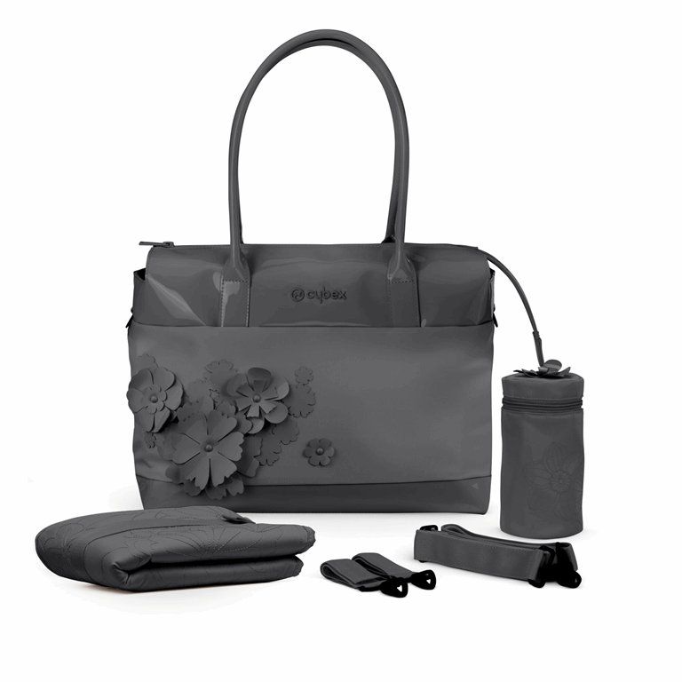 Cybex Torba pielęgnacyjna do wózka-Simply Flowers Dream Grey
