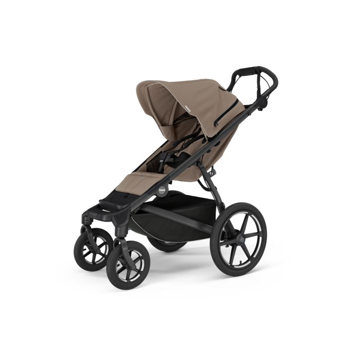 Thule Urban Glide 4-wheel - wózek z magnetyczną klamrą-Tinted Taupe on Black