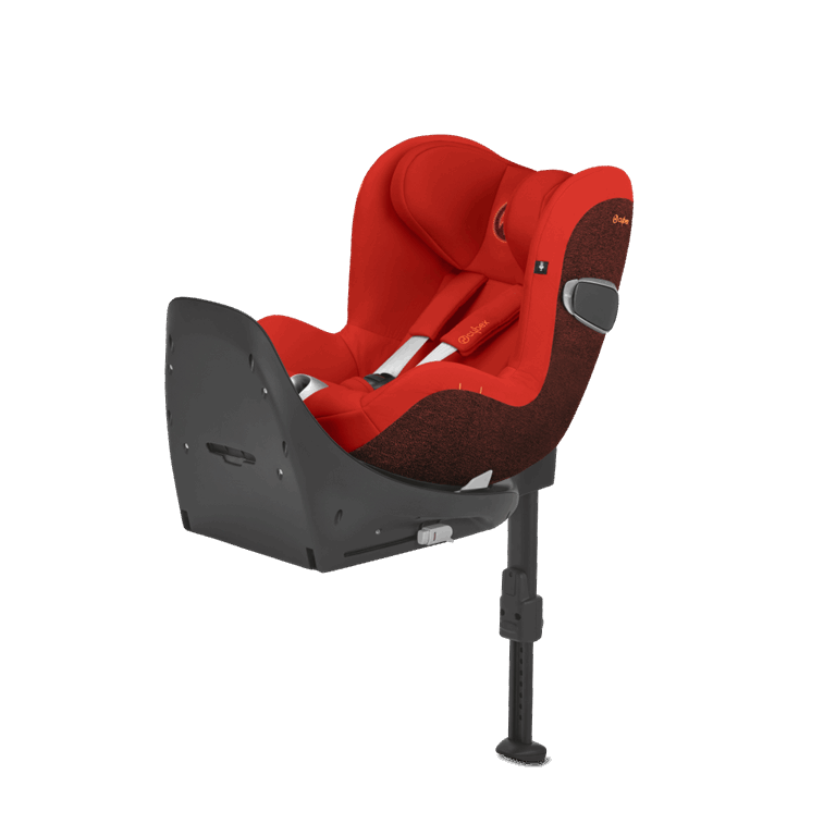 Cybex Sirona Z2 i-Size - fotelik samochodowy z bazą dla dzieci od 45 do 105 cm wzrostu, do 18 kg-Autumn Gold