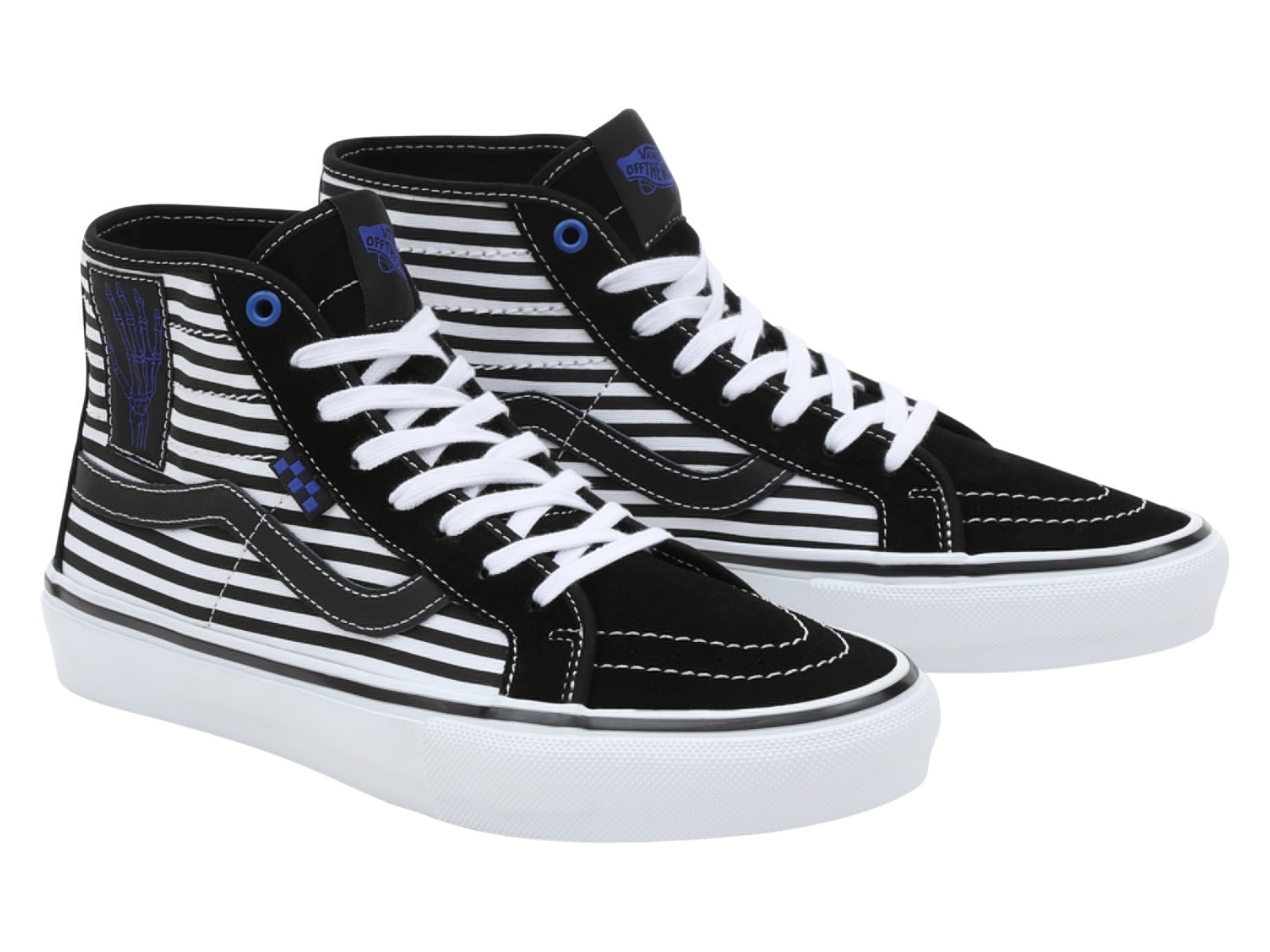 Vans Sneakersy damskie / męskie Paski/czarny/biały, 44.5