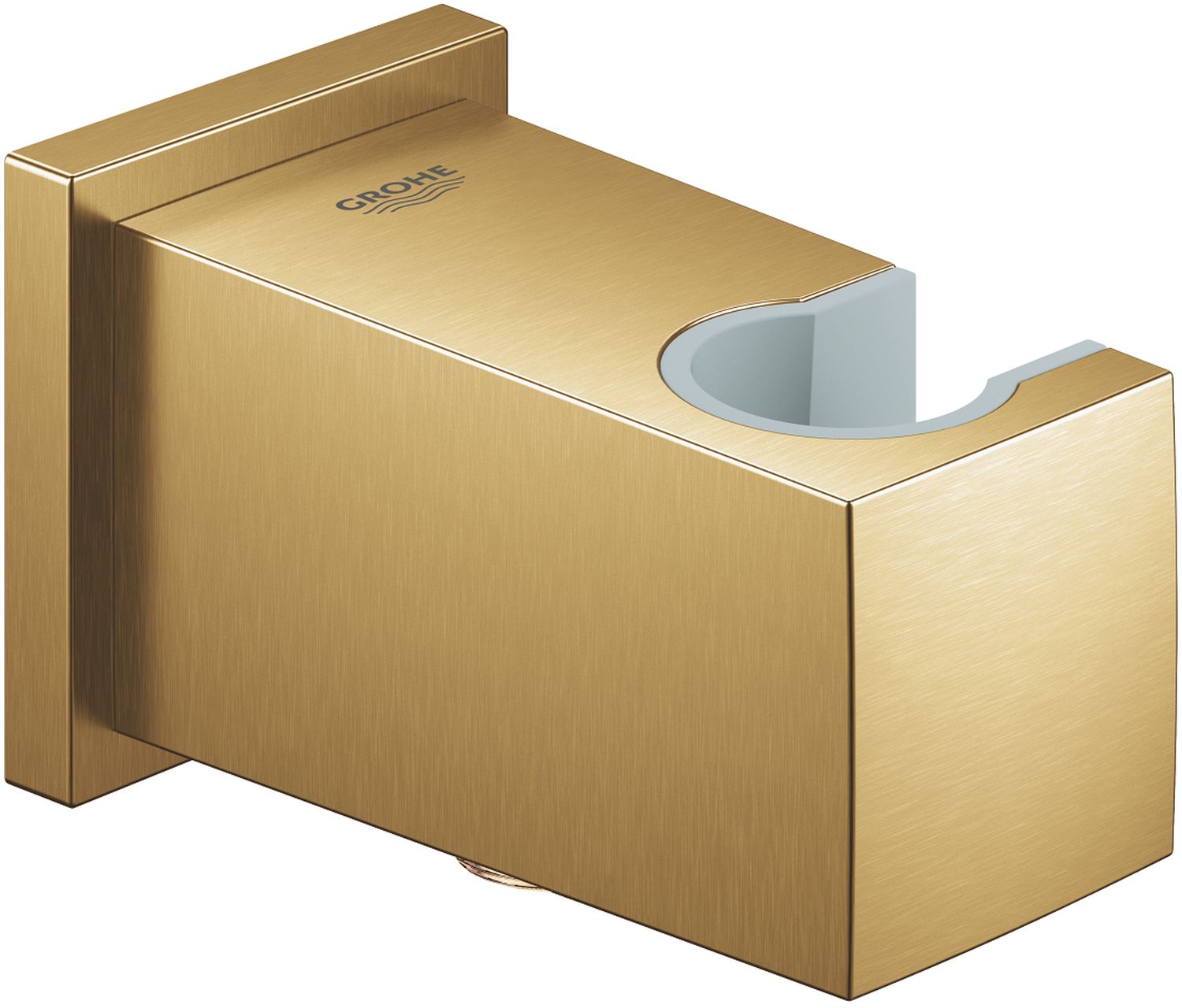 Darmowa Dostawa - Przyłącze kątowe z uchwytem brushed cool sunrise Grohe Euphoria Cube 26370GN0