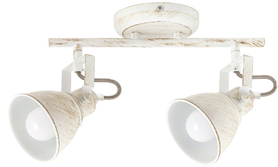 Darmowa Dostawa - Lampa podsufitowa 2x40 W biała Rabalux Vivienne 5967