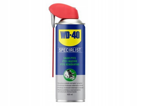 WD-40 SPECIALIST PTFE SMAR ZAKRES -20°C DO +100°C 400ml - Petrostar