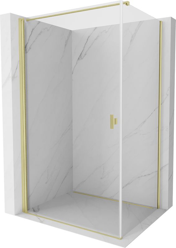 Kabina prysznicowa Mexen Mist-B złota 90 x 75 cm - 8A2T-090-075-55-00 1 szt.