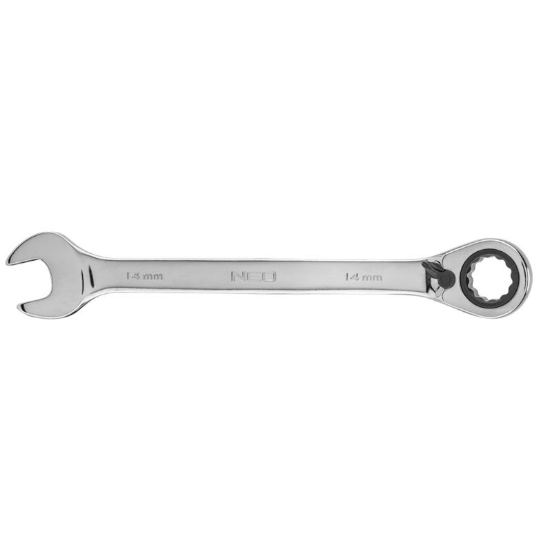Klucz płasko-oczkowy NEO TOOLS z grzechotką i przełącznikiem 14 mm 1 szt