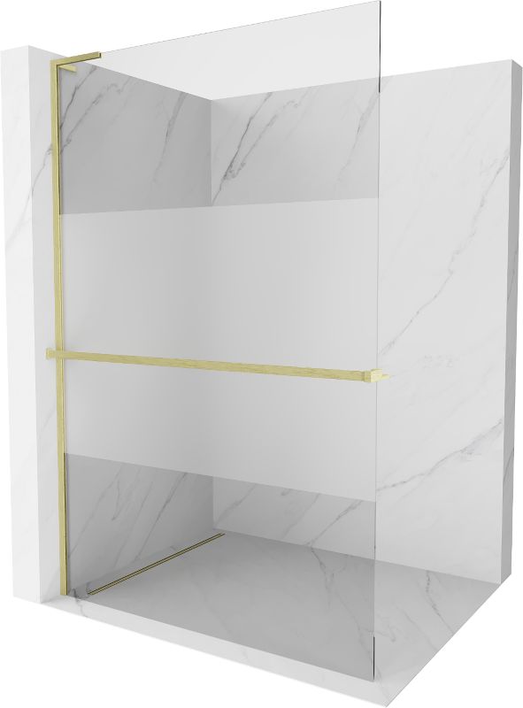 Ścianka prysznicowa walk-in Mexen Kioto+ złota 70x200 cm 800-070-123-55-35 1 szt.
