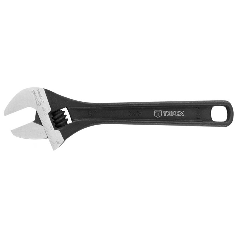Klucz nastawny TOPEX 150 mm, zakres 0-24 mm 1 szt