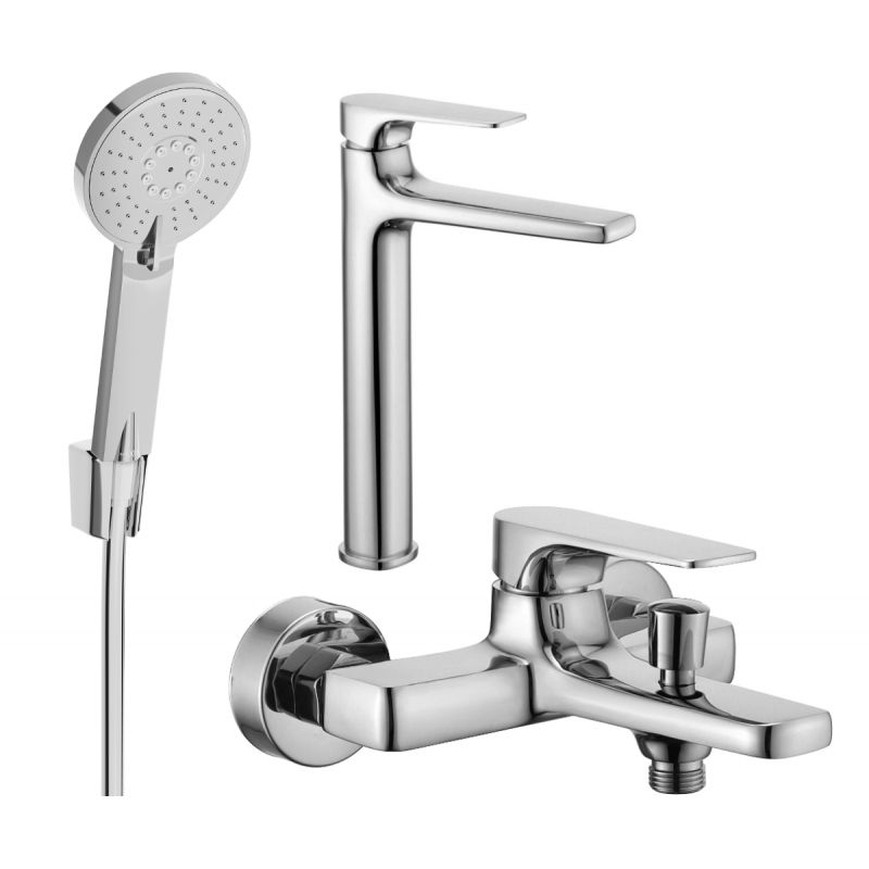 Zestaw wannowy Mexen Lynx chrom 745913R40-00 1 szt.